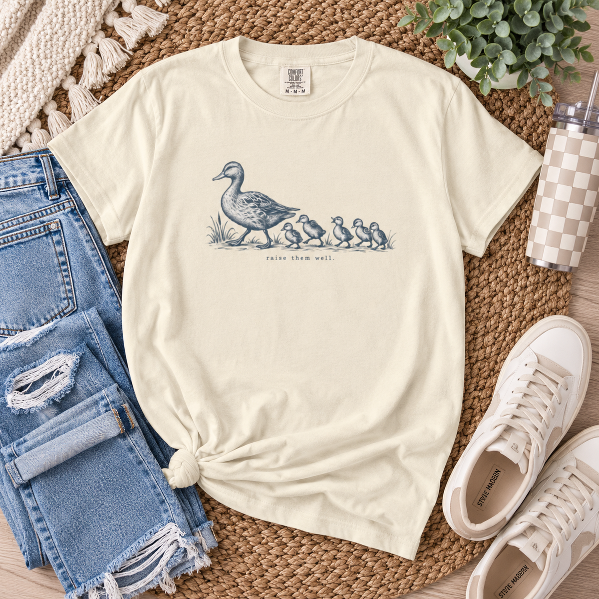 Raise Them Well | Vintage Duck Tee