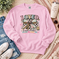 Loved Crewneck Sweatshirt | Because He Chose You