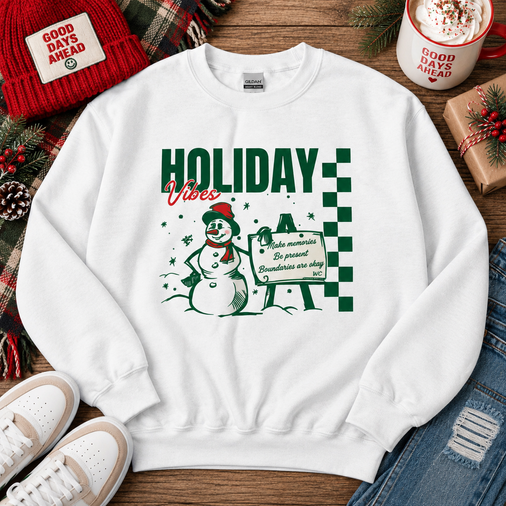 Holiday Vibes Crewneck Sweatshirt