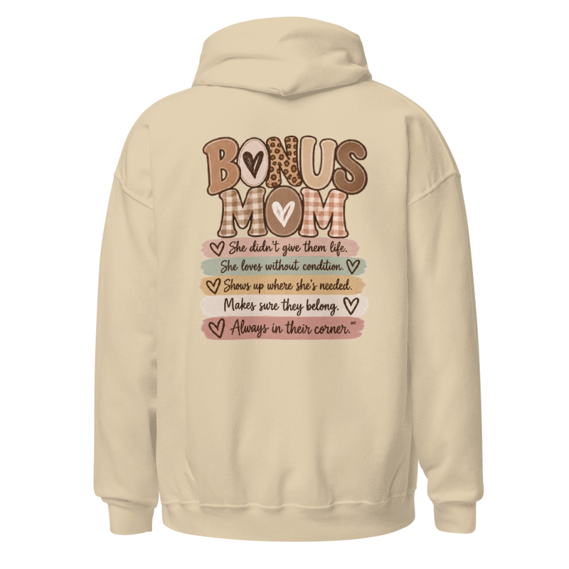 Bonus Mom Hoodie | Retro Stepmom Sweatshirt (Copy)