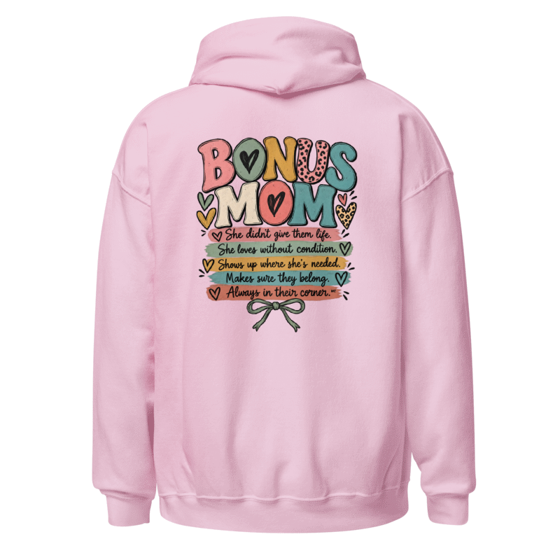 Bonus Mom Hoodie | Retro Stepmom Sweatshirt