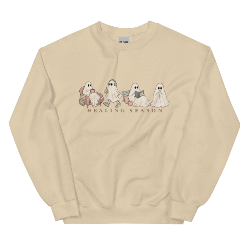 Healing Season Ghost Crewneck