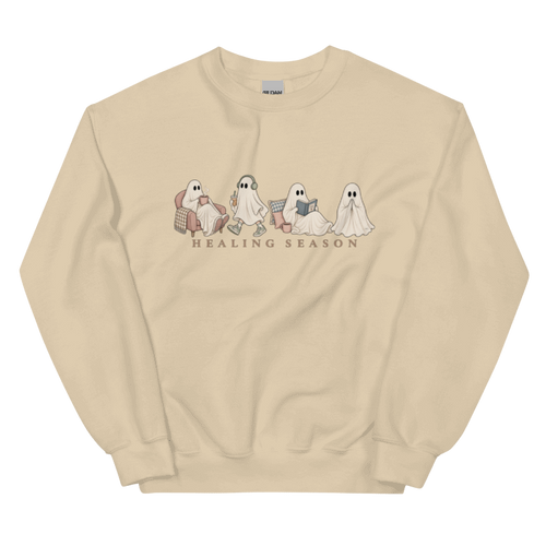 Healing Season Ghost Crewneck